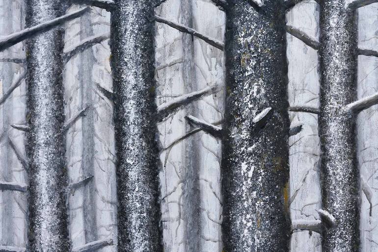 Original Expressionism Landscape Painting by Vu Hed