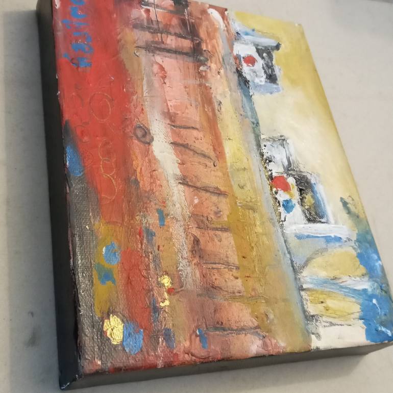 Original Abstract Expressionism Landscape Painting by aubrey stevens