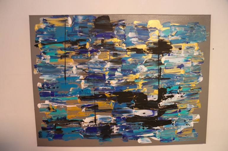 Original Abstract Painting by Kim McGennis