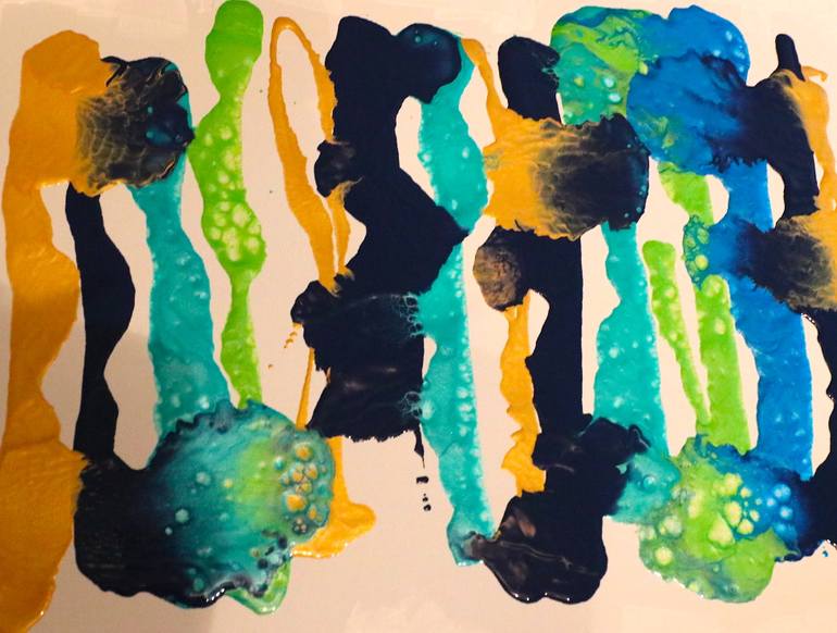 Original Abstract Painting by Kim Mcgennis