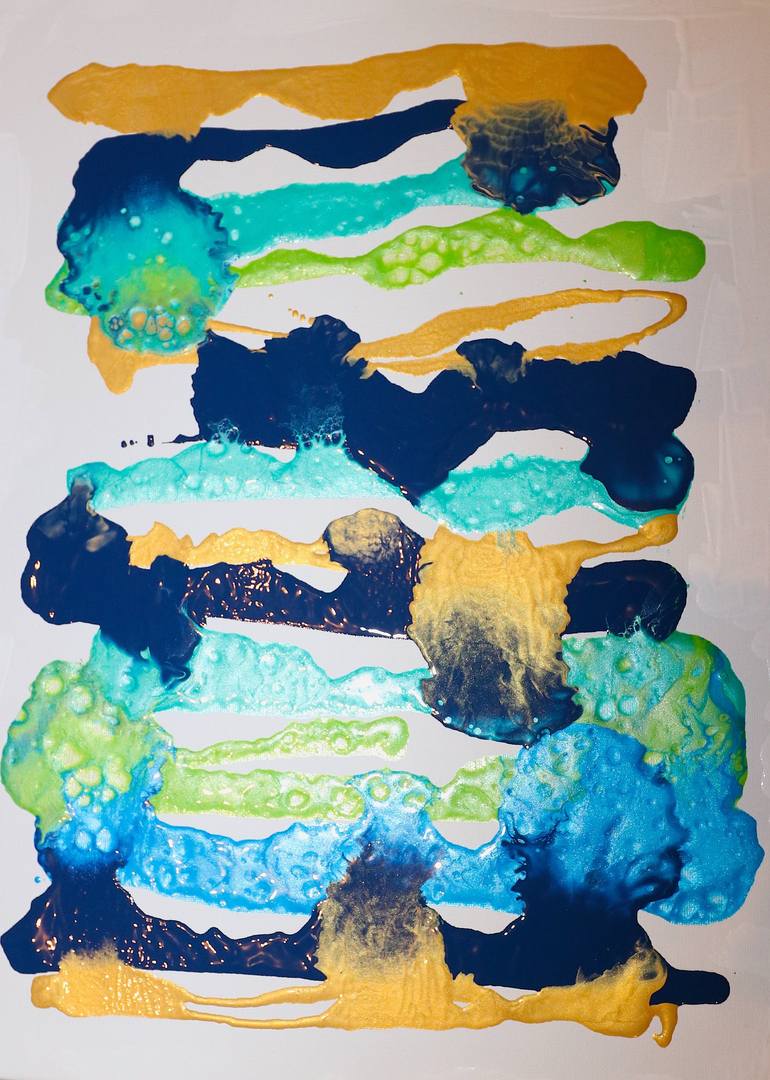 Original Abstract Painting by Kim Mcgennis