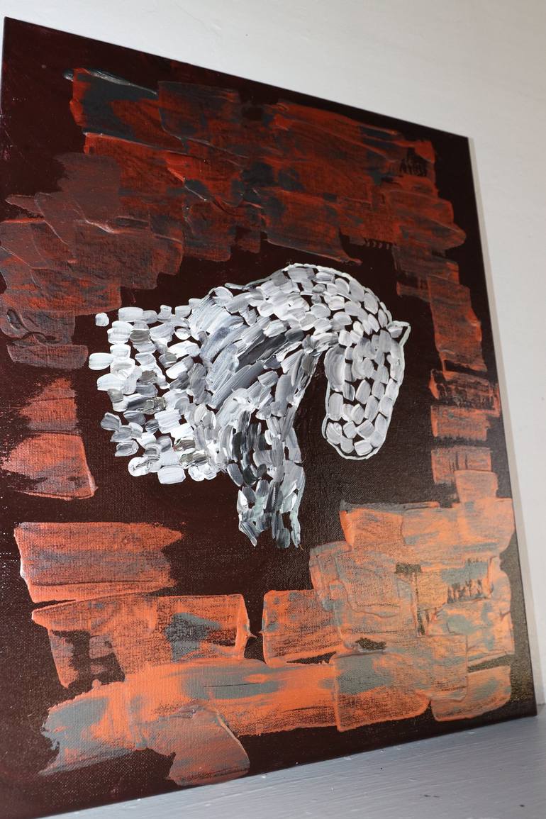 Original Contemporary Animal Painting by Kim Mcgennis