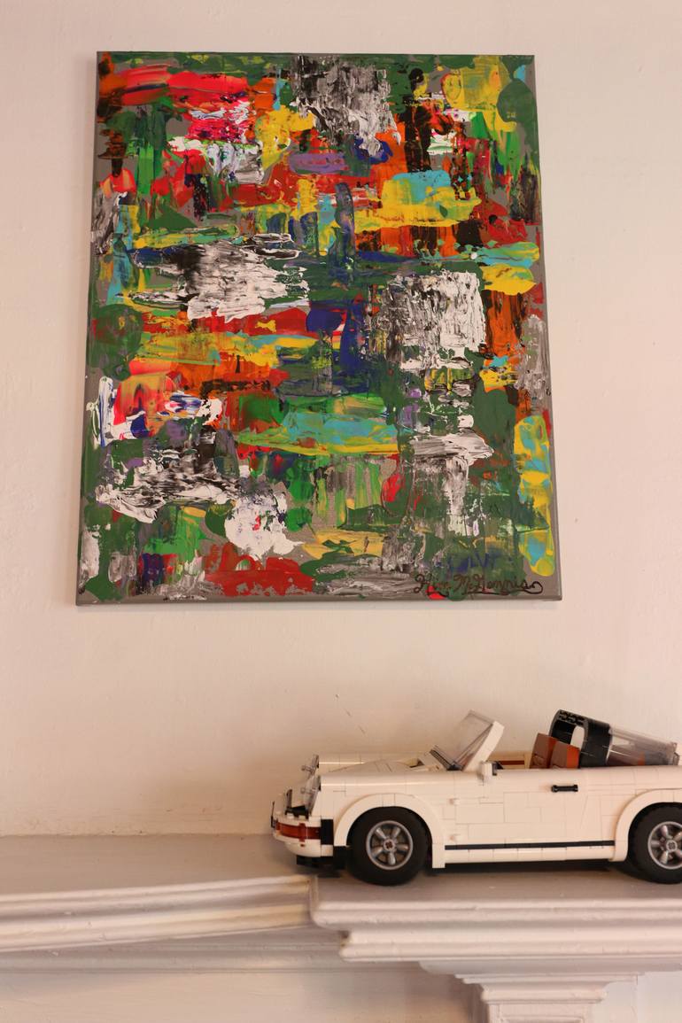 Original Abstract Painting by Kim Mcgennis