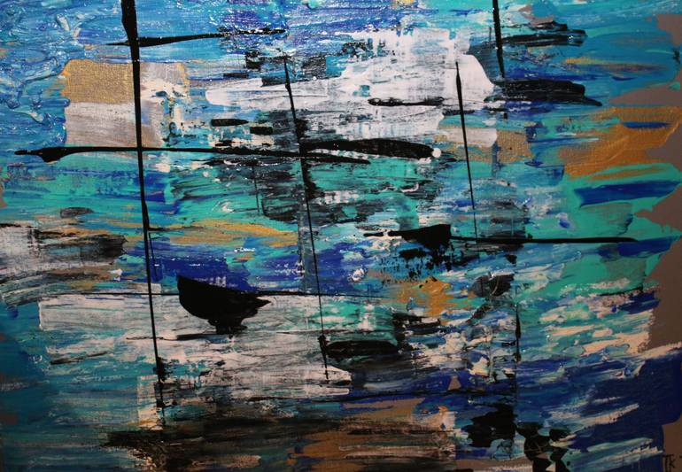 Original Abstract Painting by Kim Mcgennis