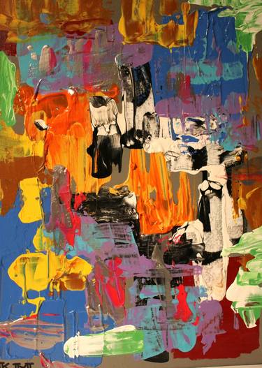 Original Contemporary Abstract Painting by Kim Mcgennis