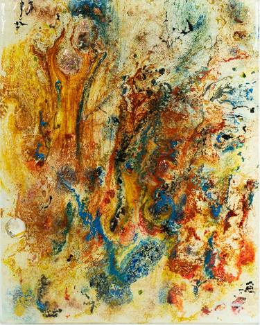 Original Abstract Expressionism Abstract Paintings by Cesare Safieh