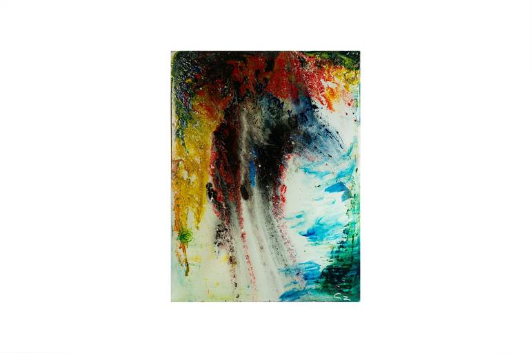 Original Abstract Expressionism Abstract Painting by Cesare Safieh