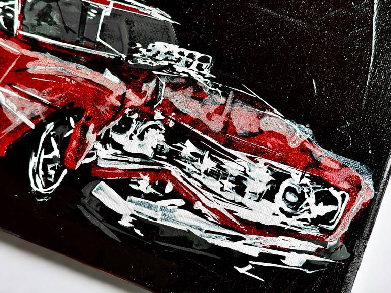 Original Expressionism Car Painting by Stepan Scaro