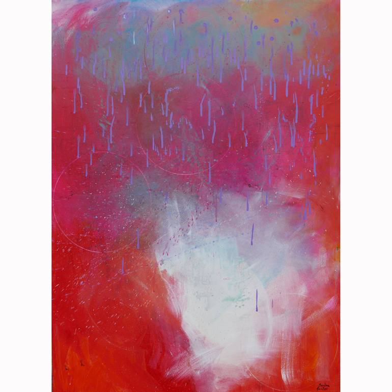 Original Contemporary Abstract Paintings by Marylene Faucher