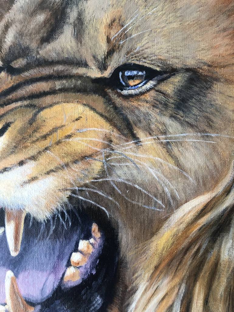 Original Realism Animal Painting by Christine Valadez