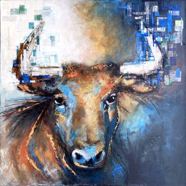 Print of Abstract Animal Paintings by Tabitha Bogard