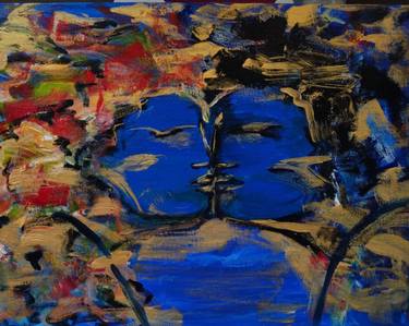 Original Abstract Expressionism Love Paintings by Oleksandra Bondarenko