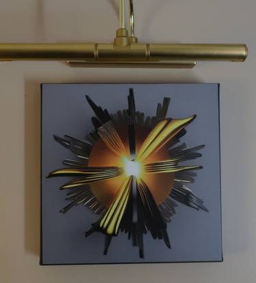 Original Abstract Mixed Media by Richar Gobout