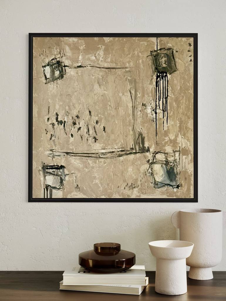 Original Contemporary Abstract Mixed Media by Monica Isla