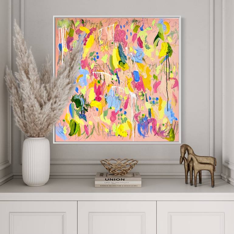 Original Abstract Painting by Monica Isla