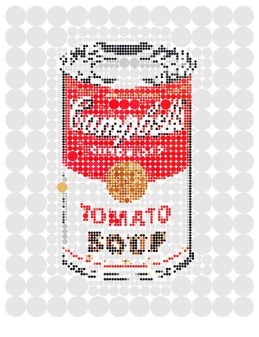 Original Pop Art Food Digital by Decor Art Design