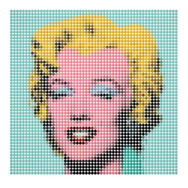 Marilyn Dots after Warhol thumb
