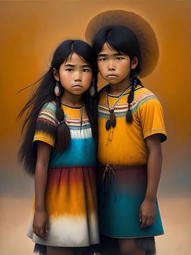 Navajo Children thumb