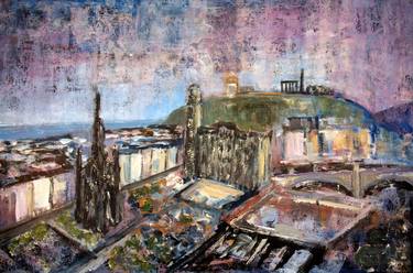 Original Impressionism Cities Paintings by Julie Galante