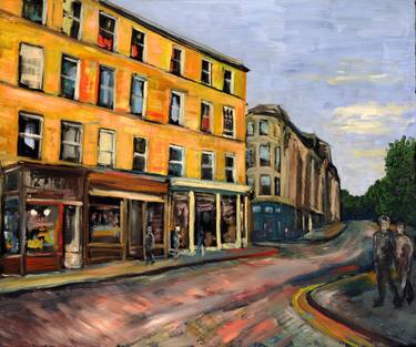 Print of Figurative Cities Paintings by Julie Galante