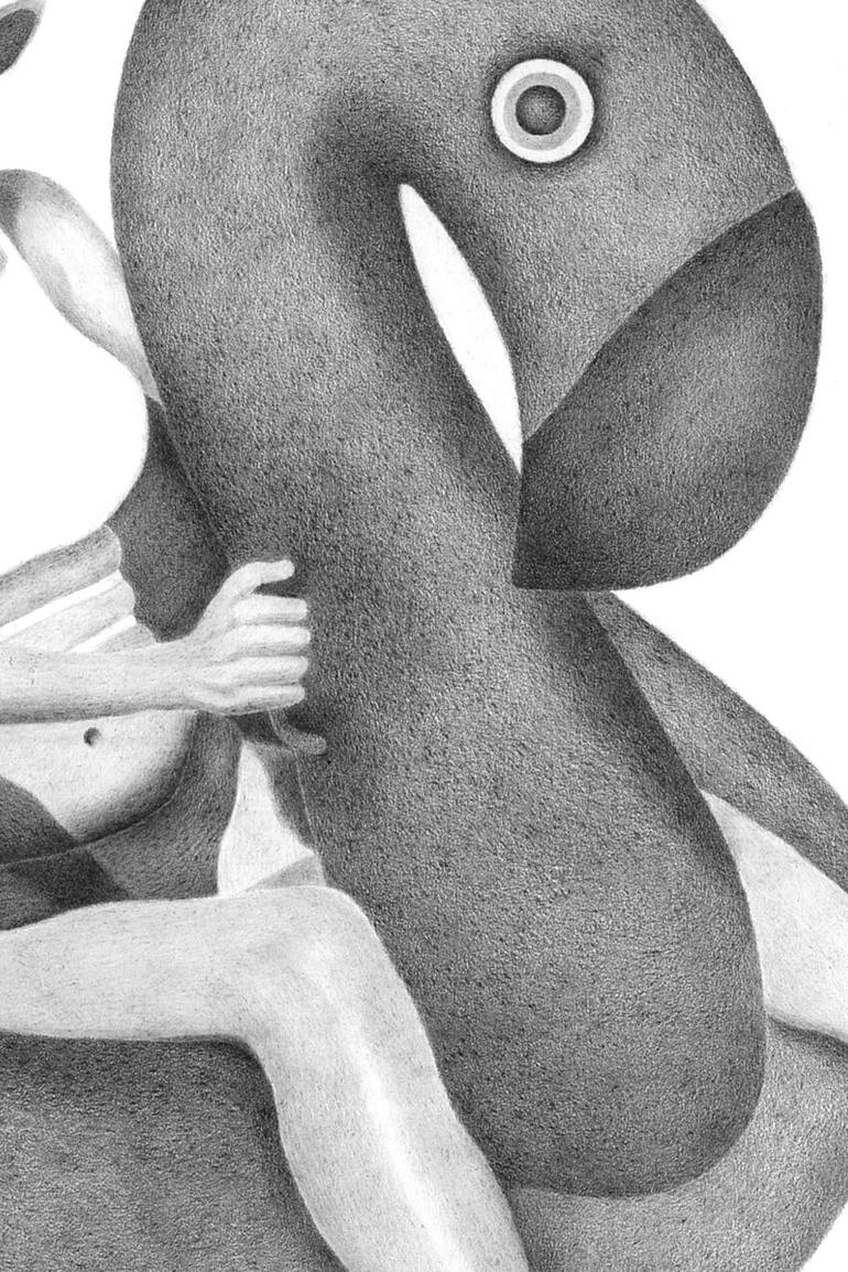Original Conceptual Erotic Drawing by Code Man