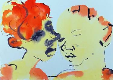 Print of Love Paintings by Dariia Zabrodska