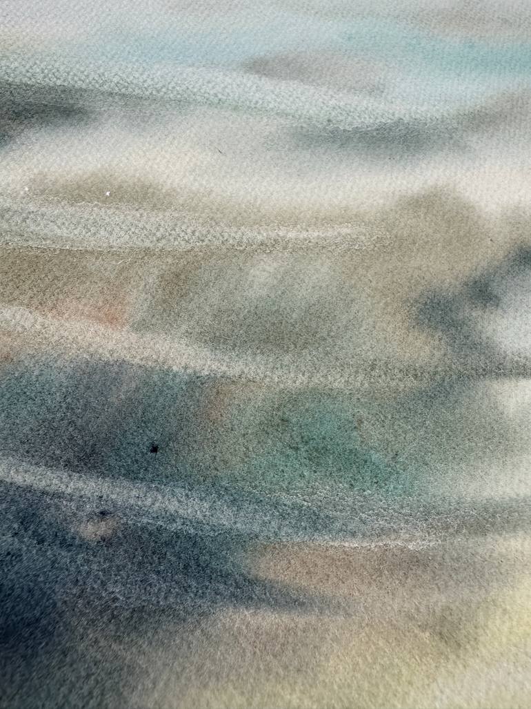 Original Photorealism Seascape Painting by Oleksandra Padushyna