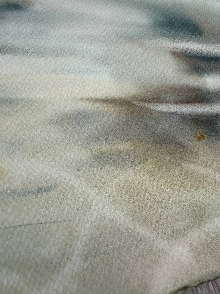 Original Photorealism Seascape Painting by Oleksandra Padushyna