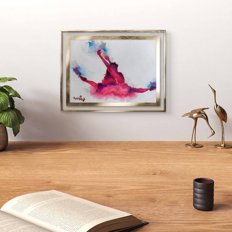 Original Abstract Animal Painting by Ivan Javier Pedrero Guadarrama