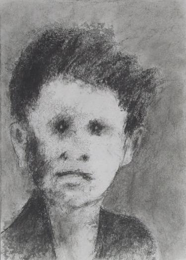 Original Expressionism Portrait Drawings by CJ Cordier