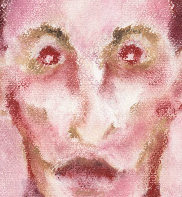 Original Expressionism People Drawing by Christian J Cordier