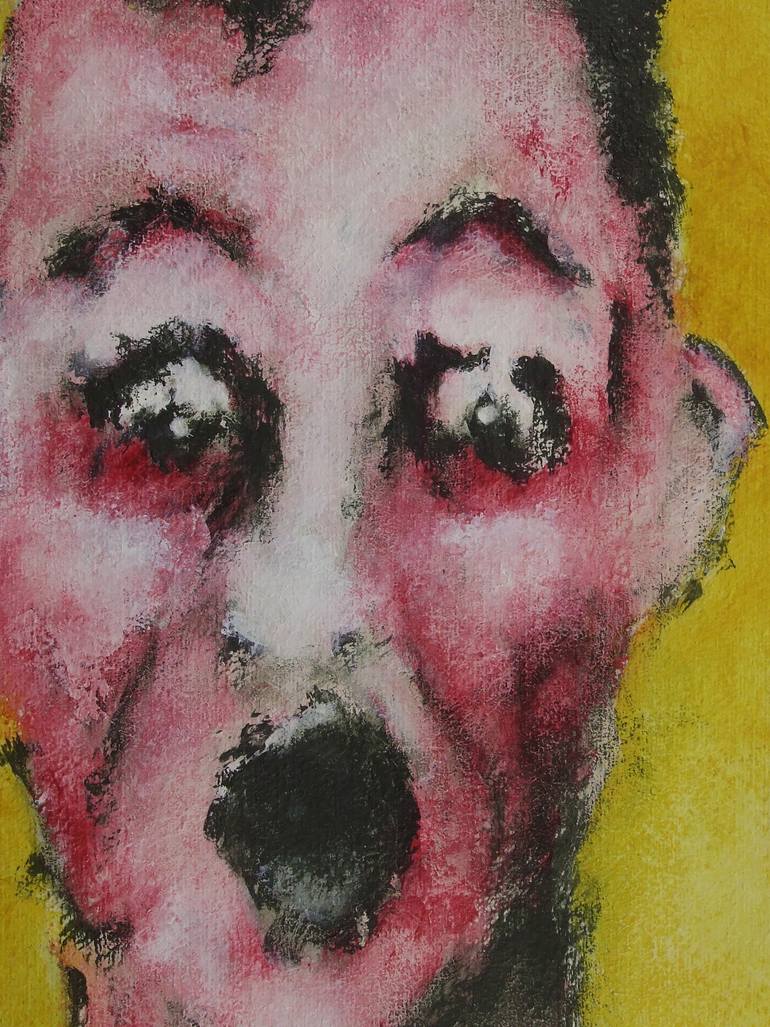 Original Expressionism People Painting by Christian J Cordier