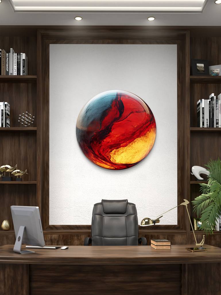 Original Abstract Expressionism Abstract Digital by Eduard Revidovich