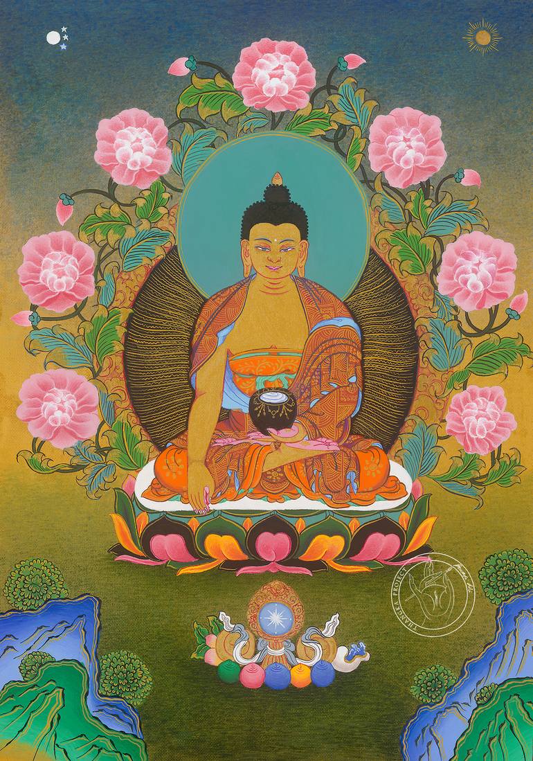 Original Figurative Religion Painting by Lili Besenyei