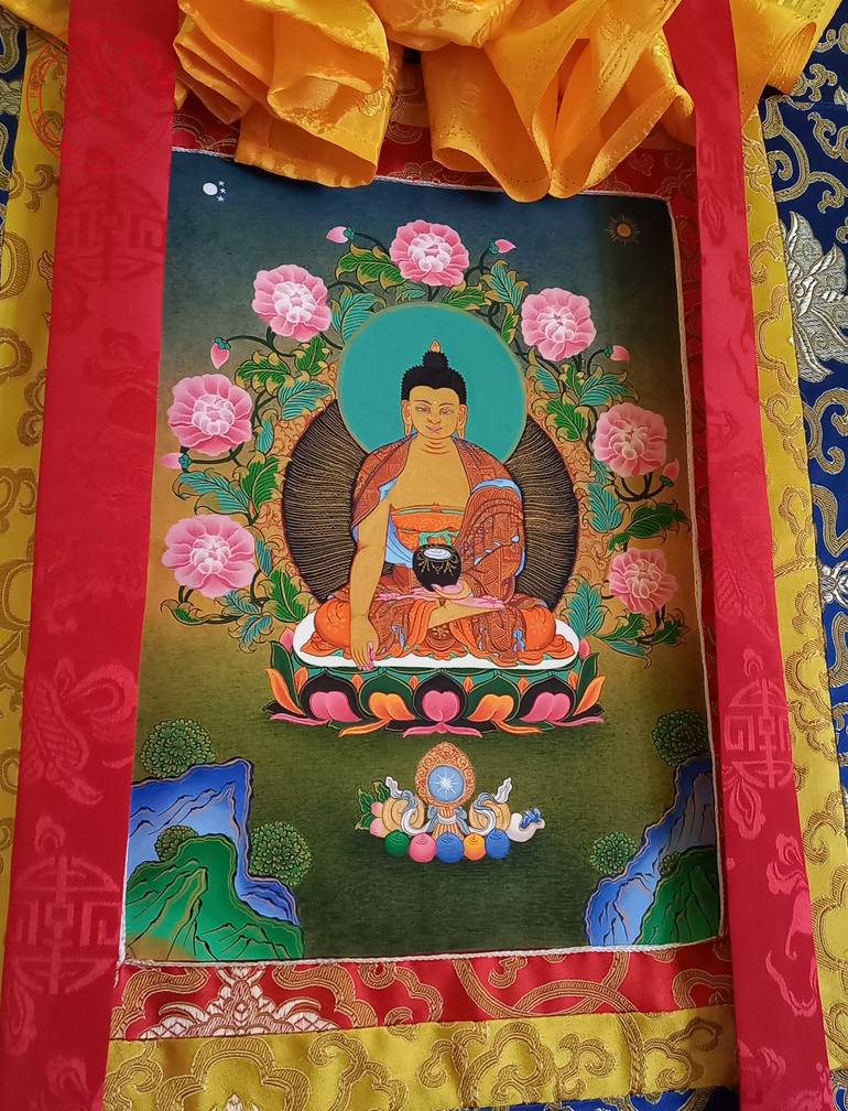 Original Figurative Religion Painting by Lili Besenyei