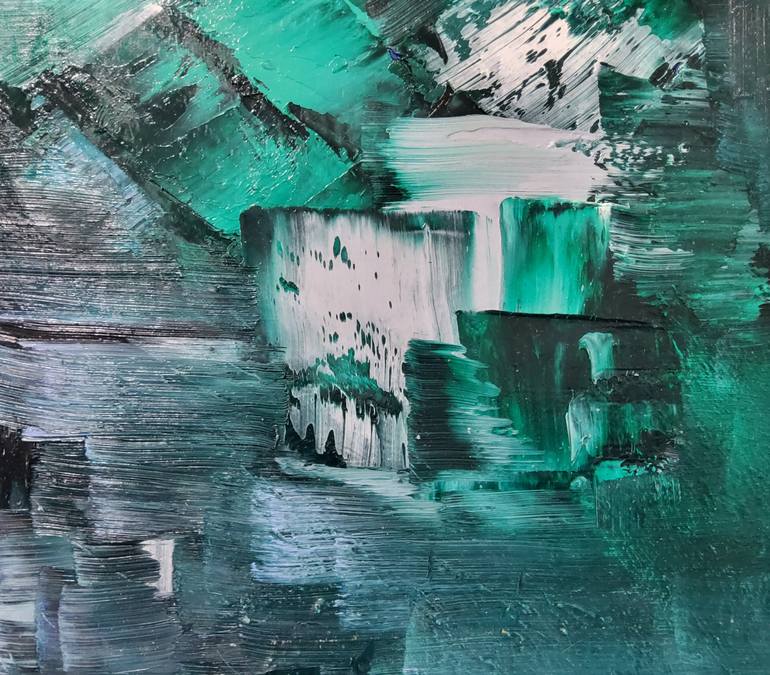 Original Abstract Expressionism Abstract Painting by Scott Maxwell