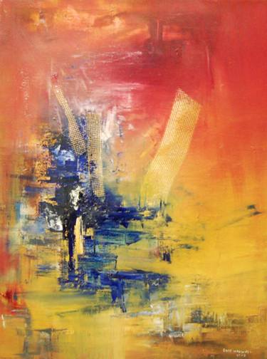 Original Fine Art Abstract Paintings by Scott Maxwell