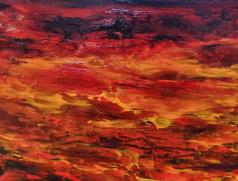 Original Abstract Landscape Painting by Scott Maxwell