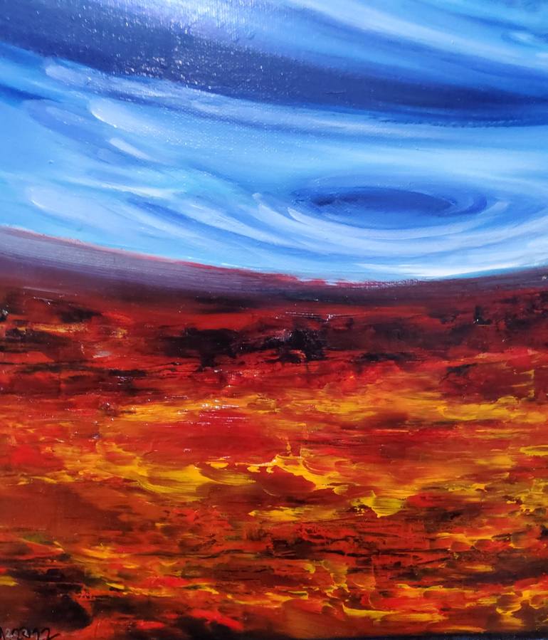 Original Abstract Landscape Painting by Scott Maxwell