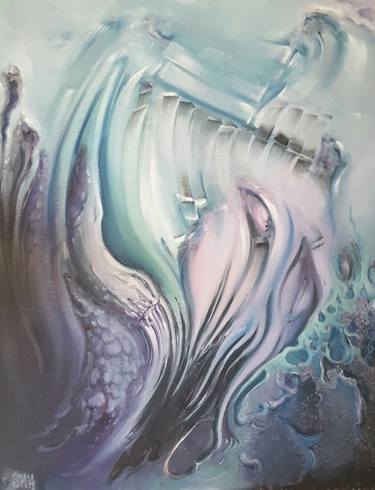 Print of Surrealism Abstract Paintings by Scott Maxwell