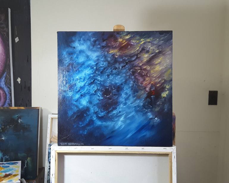 Original Modern Abstract Painting by Scott Maxwell