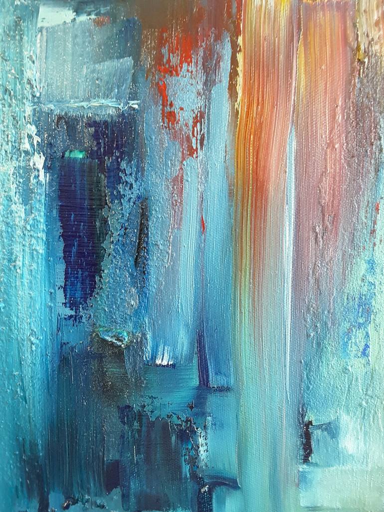 Original Fine Art Abstract Painting by Scott Maxwell