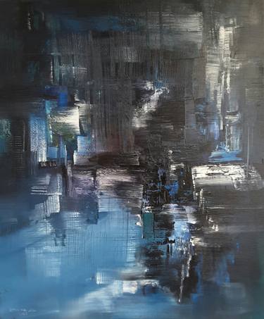 Original Fine Art Abstract Paintings by Scott Maxwell