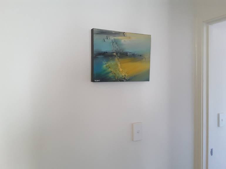 Original Fine Art Abstract Painting by Scott Maxwell