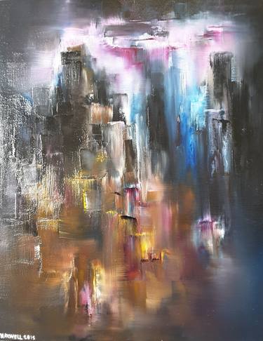 Original Abstract Expressionism Abstract Paintings by Scott Maxwell