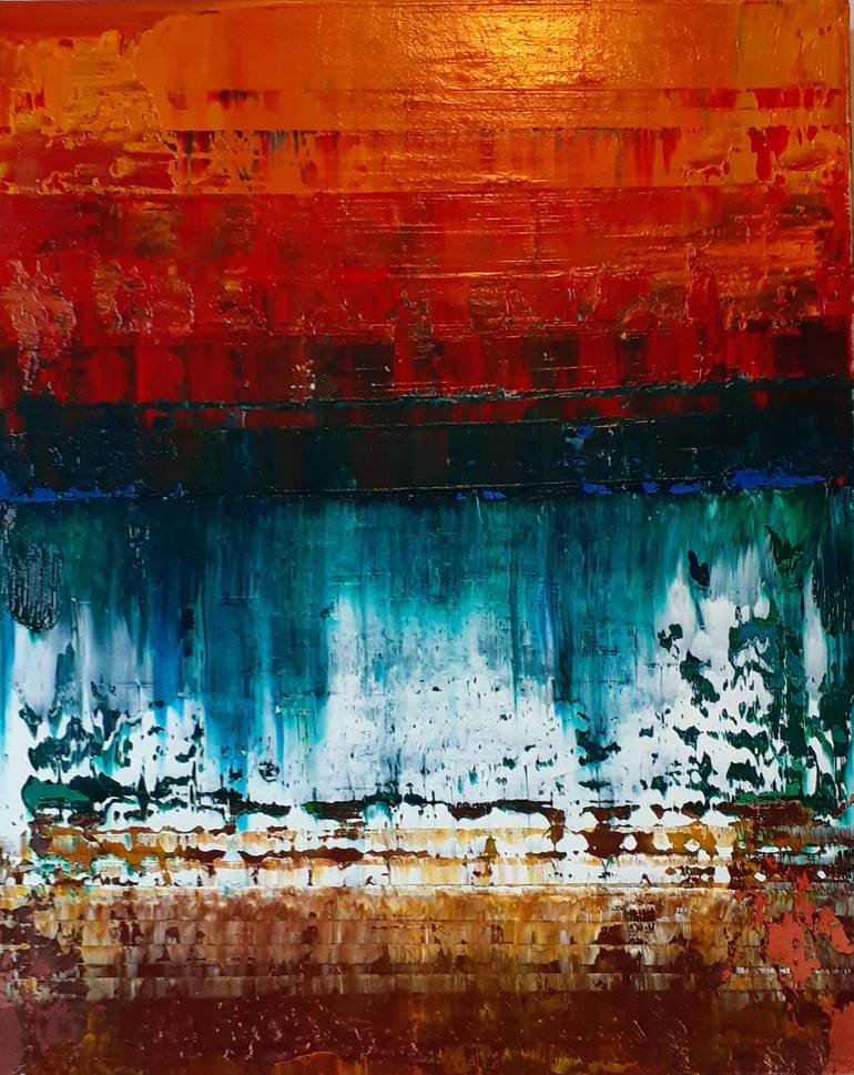 Seward Goes The Sun 2 Painting by Scott Maxwell | Saatchi Art