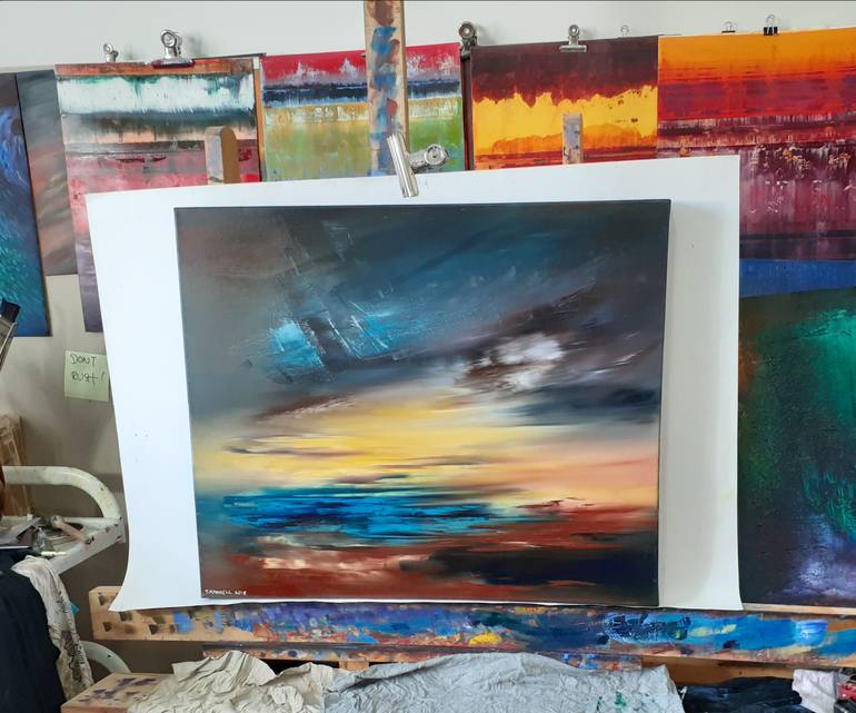 Original Abstract Painting by Scott Maxwell