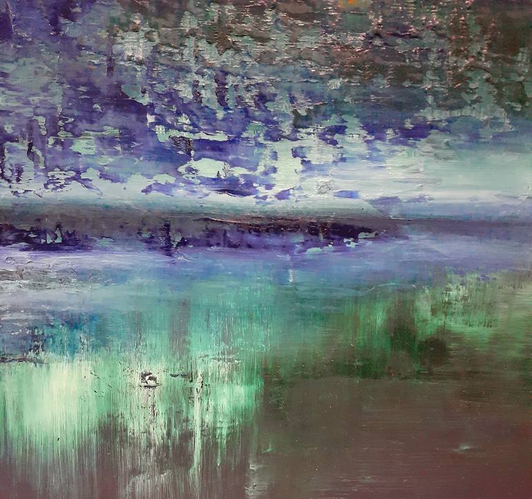Original Abstract Expressionism Abstract Painting by Scott Maxwell
