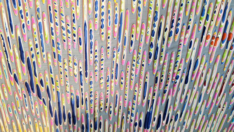 Original Abstract Expressionism Abstract Painting by Michelle Oh