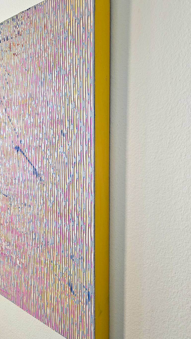 Original Abstract Expressionism Abstract Painting by Michelle Oh